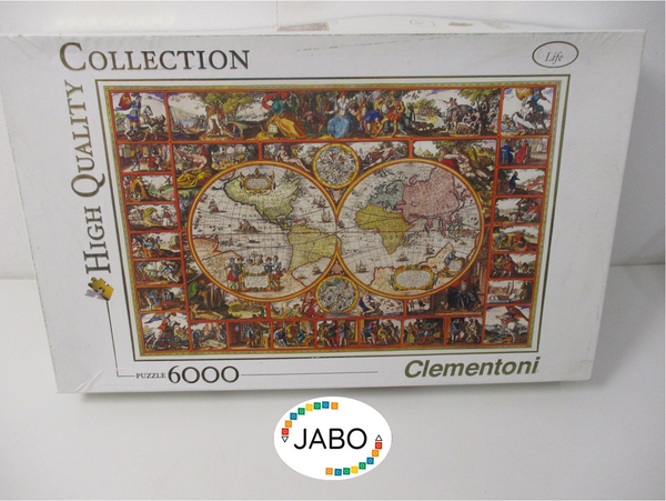 (R2/15 ) Clementoni Puzzle 6000 Teile  MAGNA CARTA  NEU