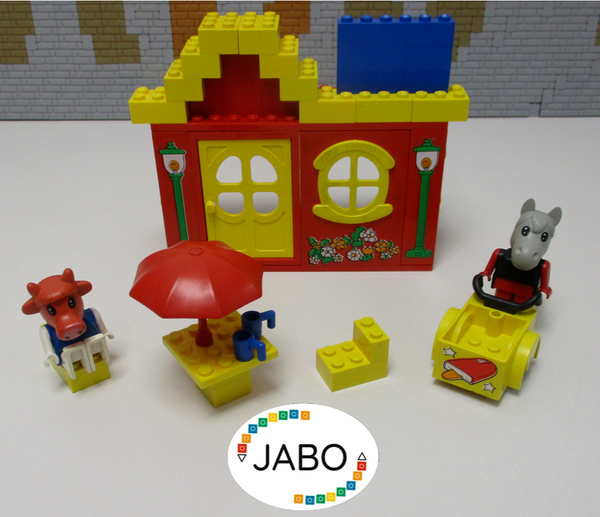 ( F15/10 ) Lego Fabuland Set Ice Cream Shop /Eisdiele ( 3665 )