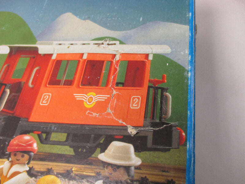 Playmobil 4001 Personenzug 2 Personenwagen Dampflok 12 Gleise Eisenbahn LGB OVP