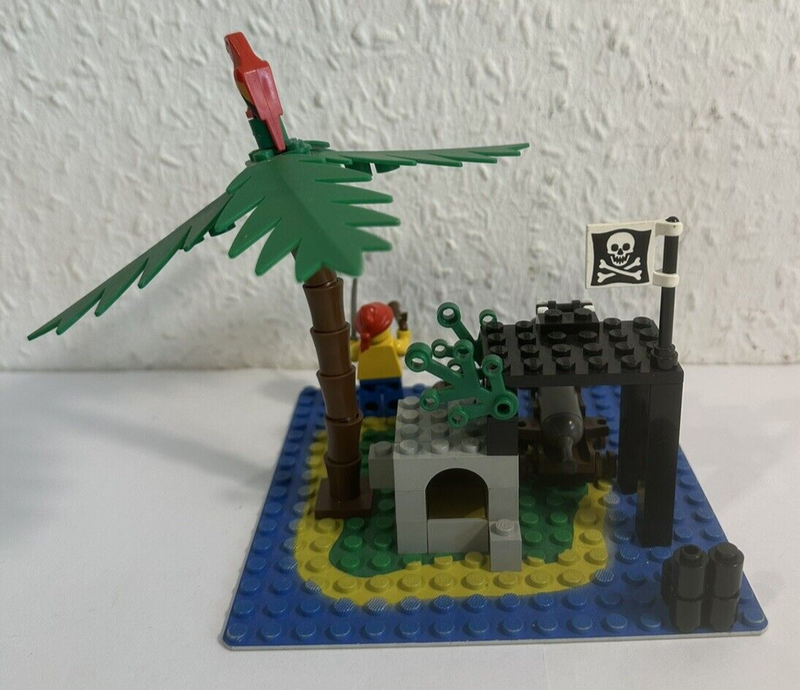 ( F13 ) Lego 6260 Shipwreck Island Piraten mit BA