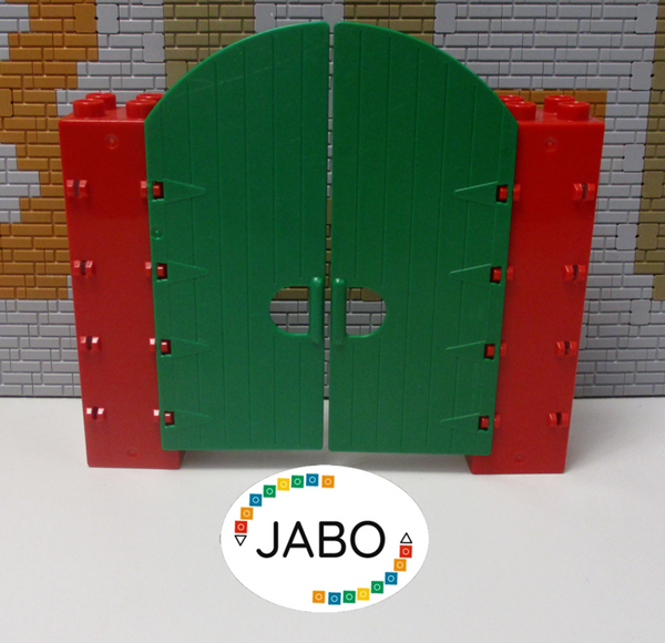 ( C 11/ 9  ) LEGO Duplo 2x Tor / Stalltor für Bauernhof Pfertestall