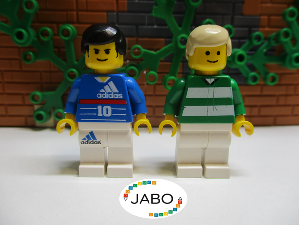 ( C8 / 13 ) LEGO Fußball 1x soc044 Zidane & 1x soc059 Player aus 3401