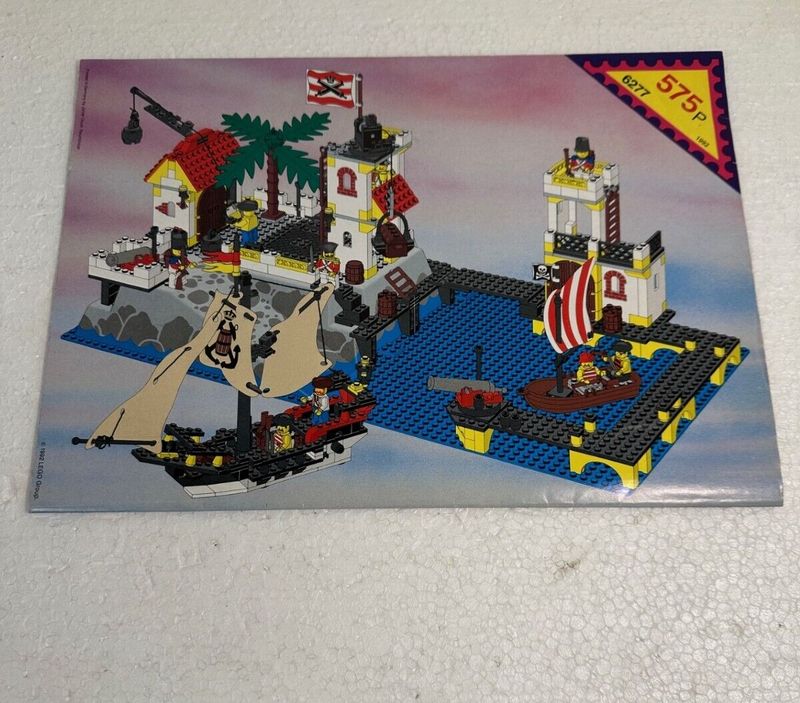 Lego Piraten 6277 Eldorado Freihafen Blauröcke  mit BA