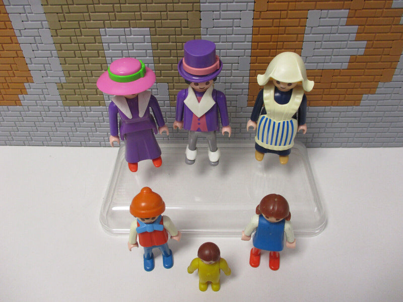 ( E13/19 ) Playmobil  Nostalgie Puppenhaus Figuren Rosa Serie 1900