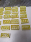 ( A6 / 1  ) Lego 26 Teststeine 2x4 von Bayer oder BASF