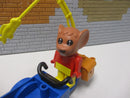 ( A10/5 ) Lego Fabuland Set Maximilian Mouse mit Angel und Dreirad ( 3781 )
