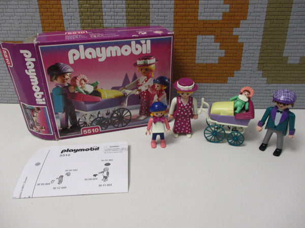 ( A 10 ) Playmobil Puppenhaus 5510 Familie  Rosa Serie OVP BA