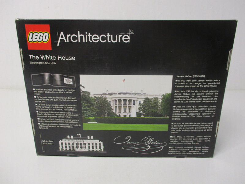 ( AH 2 ) Lego Architecture 21006 Das Weiße Haus  NEU / OVP