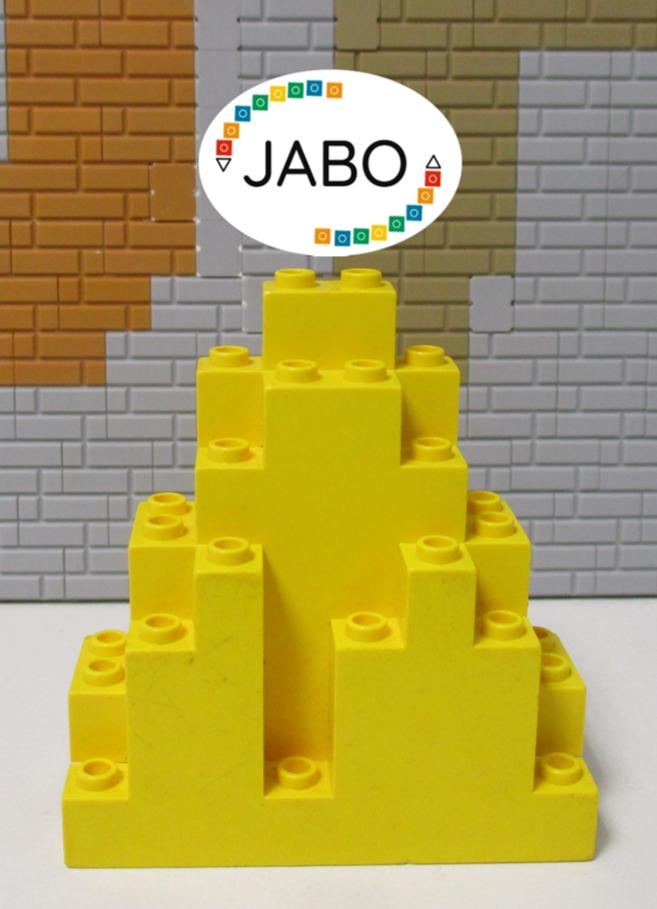 ( N1/7 ) Lego 1x 6083 Felsen gelb 5846