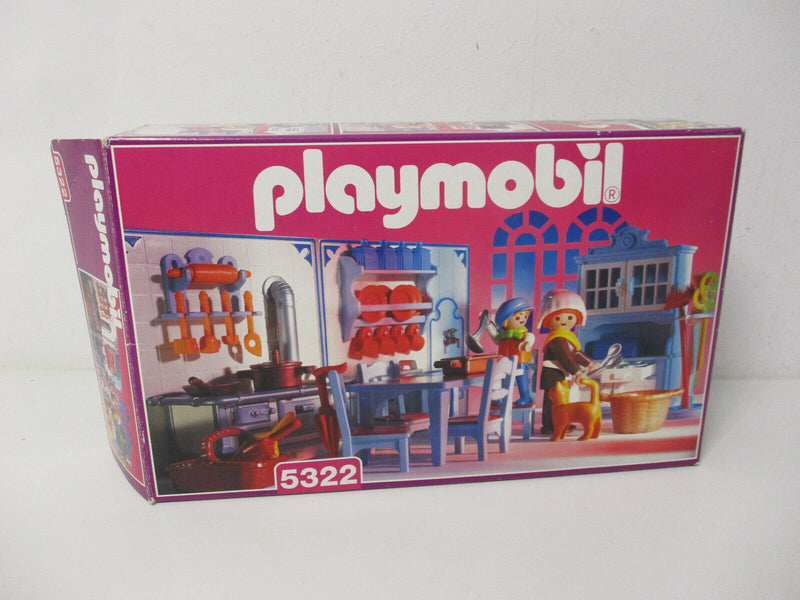 ( A 18 ) Playmobil Puppenhaus 5322 Küche  Rosa Serie OVP / BA