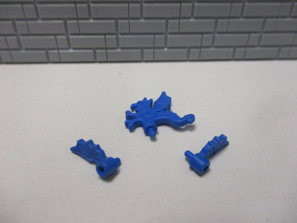 (H7/8) Lego Feder Set Drache blau x46 x47 x48 4205w Ritter 6076 6082 6086