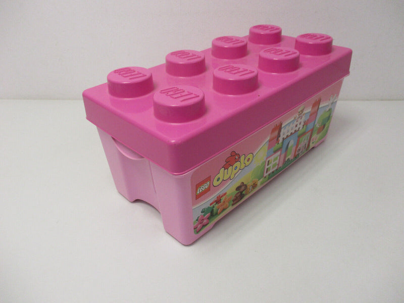 ( R4 / 5 )  LEGO Aufbewahrungs  Box  Aufbewahrungsbox mit Deckel Pink / Rosa