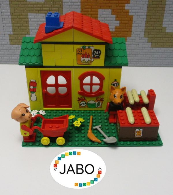 ( D 17 ) Lego Fabuland Set Bäckerei  (3667)