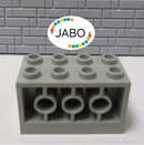 (O11/34) Lego 6061 Konverter Stein 2x4x2 alt hellgrau 6957 6984 6997