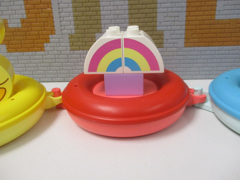 ( RB 20/8 ) LEGO DUPLO Badewannenspaß Schwimmender Tierzug Ente Einhorn