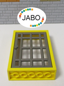 (N2/30 ) Lego 1x 4071 Gefängnis Tür mit Gitter 4611 6276 6259