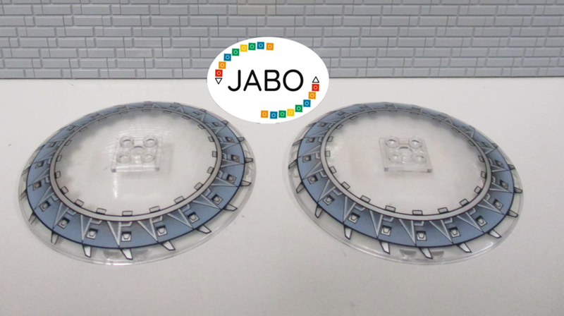 ( O11/16 ) LEGO Dish Sat Radar Schüssel 50990apb02 10x10 Star Wars 7255