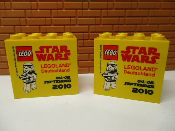 (A12/5) LEGO 2x Star Wars 2010 Legoland Sammelsteine Fabriksteine Sondersteine