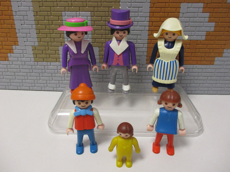 ( E13/19 ) Playmobil  Nostalgie Puppenhaus Figuren Rosa Serie 1900