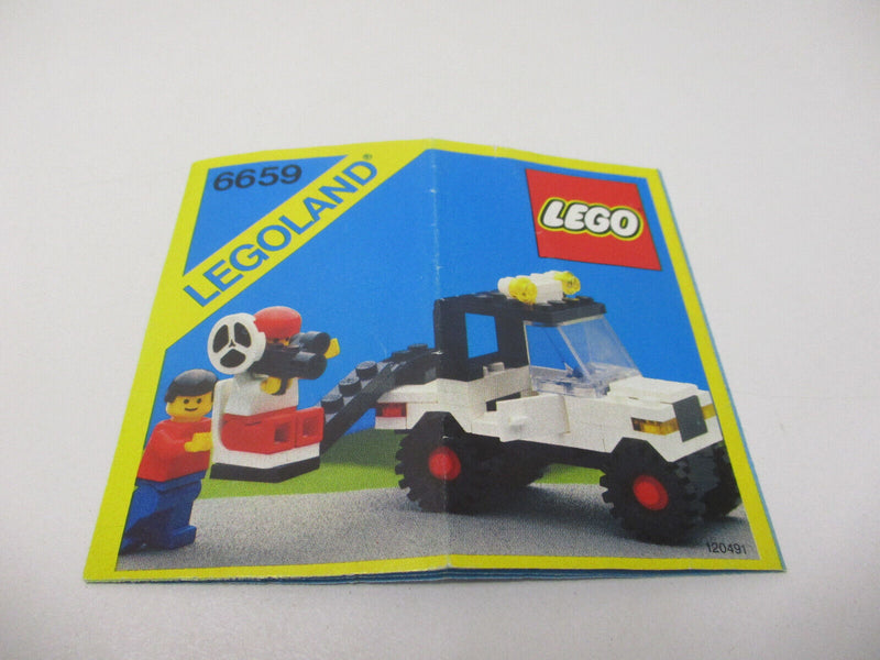 ( AH3 ) LEGO LEGOLAND 6659 TV Camera Crew 6526 Red Line Racer mit BA