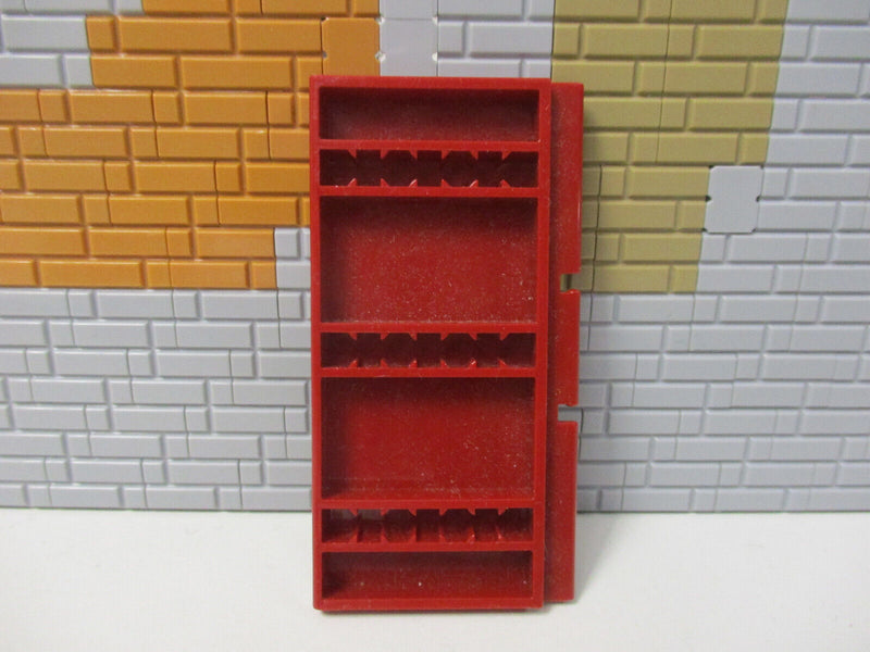 ( N2/23 ) Lego 1x 30223 Tür / Tor 1 x 5 x 7 1/2 dunkelrot 8877