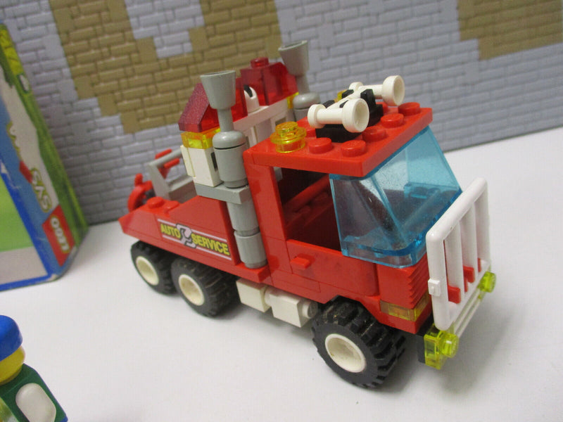 ( L5 ) Lego 6670 Rescue Rig Town Classic Abschlepper Auto Service OVP & BA