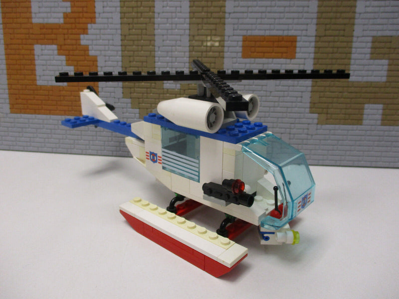 ( AH3) LEGO System 6342 Beach Rescue Chopper 100% Komplett BA ausgedruckt