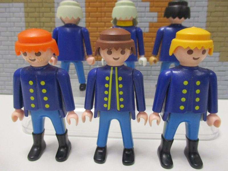 ( E7/8 ) Playmobil Western 6 Nordstaatler  Soldaten ACW Klicky