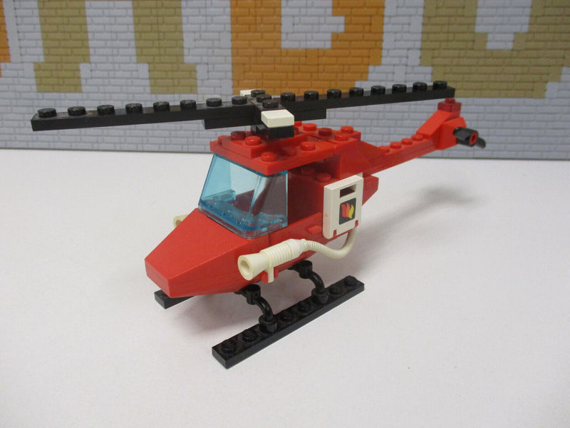 ( AH3 ) LEGO LEGOLAND 6657 Fire Patrol Copter Feuerwehr mit BA 100% KOMPLETT