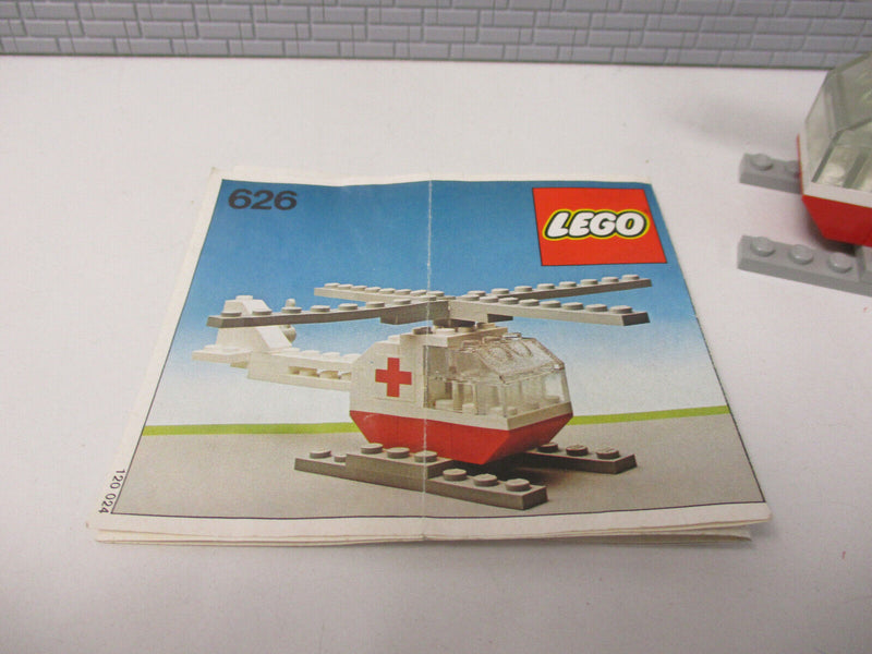 ( N11/6 ) LEGO 626 Hubschrauber / Rettungshubschrauber mit BA