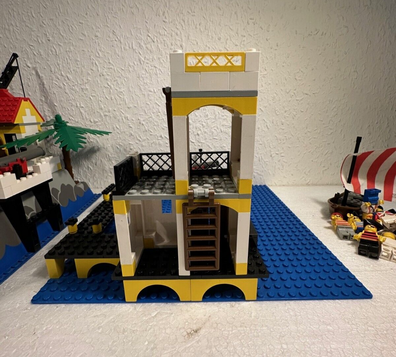 Lego Piraten 6277 Eldorado Freihafen Blauröcke  mit BA