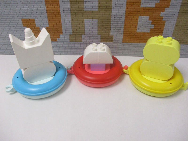 ( RB 20/8 ) LEGO DUPLO Badewannenspaß Schwimmender Tierzug Ente Einhorn
