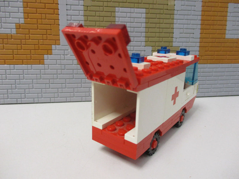 ( N11/3 ) LEGO Legoland 6666 Krankenwagen mit BA