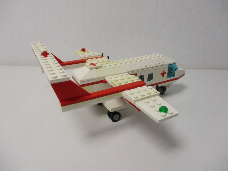 ( AH3) LEGO Legoland 6356 Rettungsflugzeug Med Star Rescue Plane Komplett mit BA