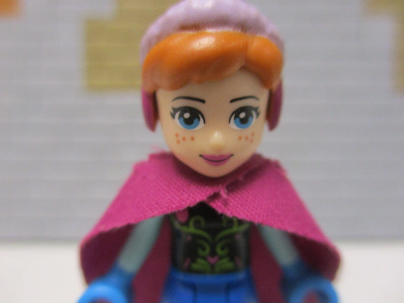 ( M8/28 ) Lego Figur Anna Disney Prinzessin Frozen dp016