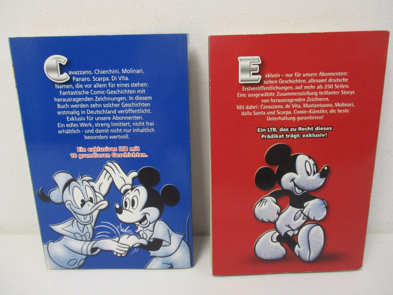 (RH) Walt Disney Comics Lustiges Taschenbuch Exklusiv  Band 1 und 2