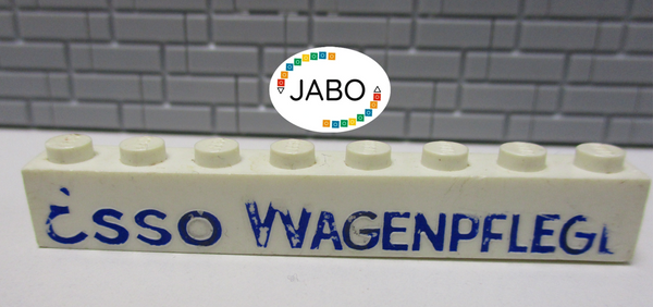 ( H8 / 9 ) Lego 1x8 Stein crssprt01pb44 Esso Wagenpflege