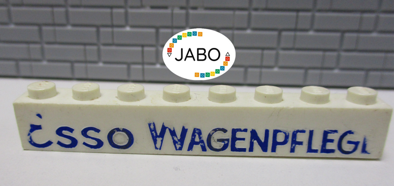 ( H8 / 9 ) Lego 1x8 Stein crssprt01pb44 Esso Wagenpflege