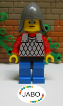 ( O5 / 54 ) Lego Black Knights cas155 Scale Mail Ritter aus Set 6018