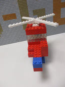 ( B 18 ) Lego 253 Helikopter und Pilot Hubschrauber BA / OVP