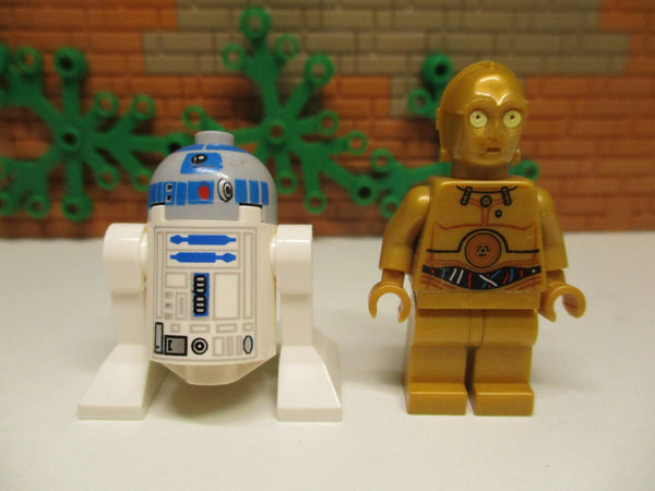 ( G10/19 ) Lego Star Wars sw0217 R2-D2 Astromech & sw0365 C-3PO aus 9494 9490