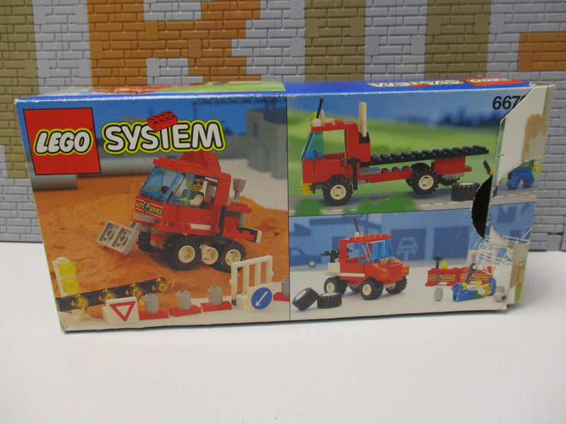 ( L5 ) Lego 6670 Rescue Rig Town Classic Abschlepper Auto Service OVP & BA