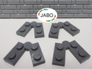 ( D5/6 ) LEGO 4x Scharnier Gelenk Platte 2429 2430 neu dunkelgrau