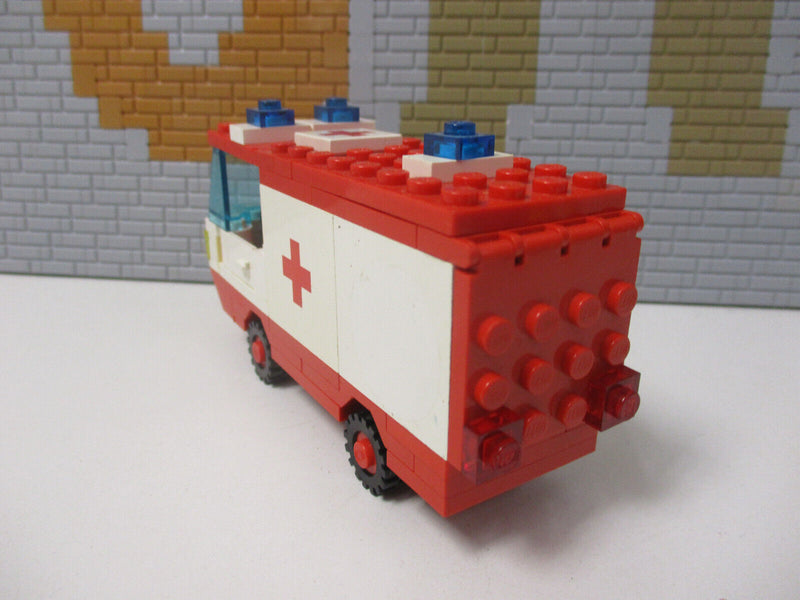 ( N11/3 ) LEGO Legoland 6666 Krankenwagen mit BA