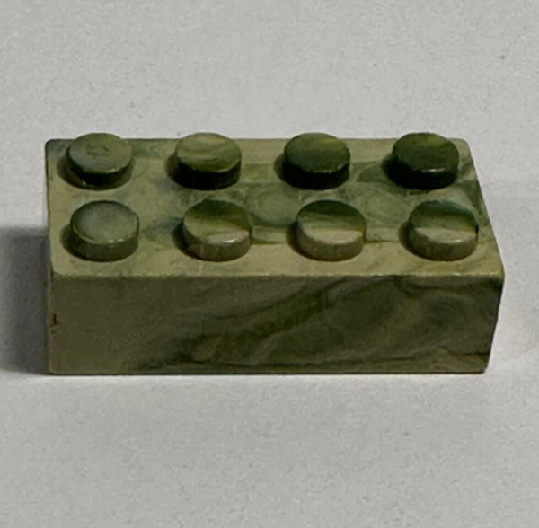 ( GMK / H  ) Lego Teststein  brick von Bayer oder BASF 2x4 einzigartig Unique