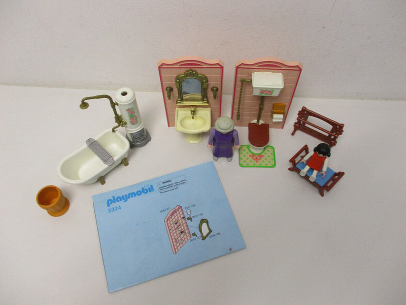 ( E9/3 ) Playmobil Badezimmer Puppenhaus Haus Einrichtung ( 5324 )
