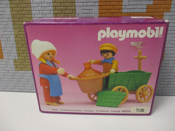 ( A 10 ) Playmobil Puppenhaus 7135 Bäuerin mit Kind  Rosa Serie NEU OVP 5501