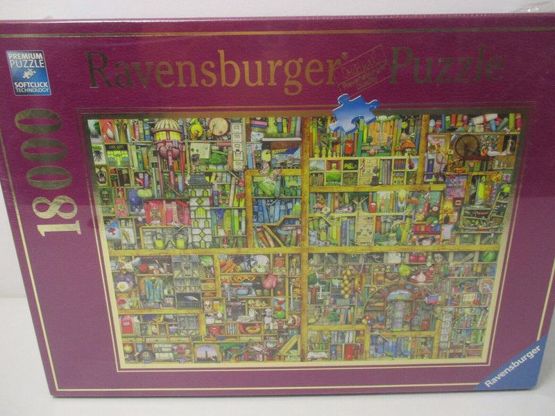 (R3/5 ) Ravensburger Puzzle 18000 Teile  Magisches Bücherregal XXL NEU