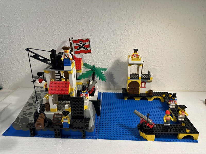 Lego Piraten 6277 Eldorado Freihafen Blauröcke  mit BA