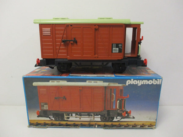 Playmobil 4111 Geschlossener Güterwagen Waggon OVP Spur G LGB Eisenbahn Western